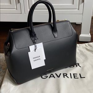 LABOR DAY SALE Mansur Gavriel black travel bag
